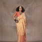 Yellow Satin Silk Sarees Online-STORI