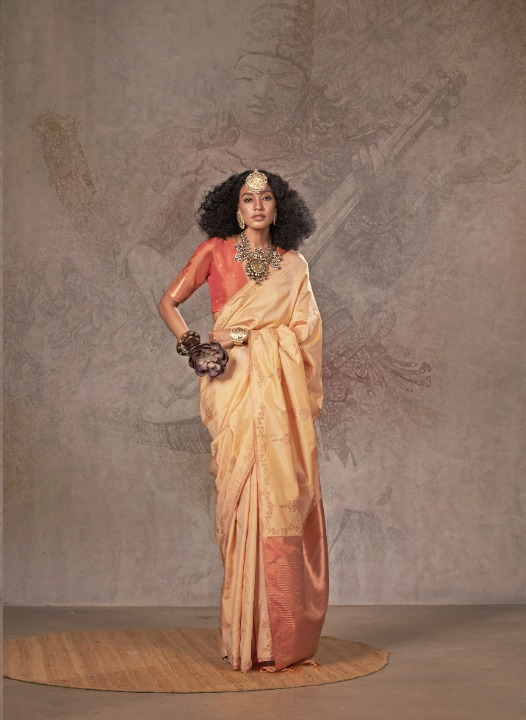 Yellow Satin Silk Sarees Online-STORI
