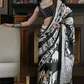 Buy Black Soft Silk Sarees Online-Story