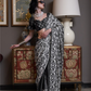 Buy Black Soft Silk Sarees Online-Story