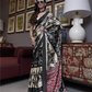 Buy Black  Soft Silk Sarees Online-Story