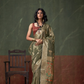  Buy Green Tissue Silk Saree Online-STORI