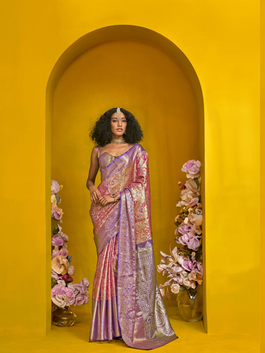 Buy Red Silk Saree Online-STORI