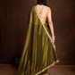 Buy Green Partywear Sarees Online at STORI