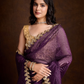 Buy Purple Partywear Sarees Online at STORI