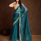 Buy Blue Partywear Sarees Online at STORI