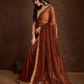 Buy Brown Partywear Sarees Online at STORI
