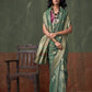 Shop Green Tissue Silk Saree Online- STORI