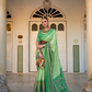 Shop Green Patola Silk Saree Online-STORI