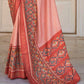 Shop Pink Patola Silk Saree Online-STORI