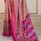 Shop Puple Patola Silk Saree Online-STORI