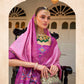 Shop Pink Patola Silk Saree Online-STORI