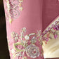 Ivory White Tissue Silk Saree With Embroidered Designer Blouse