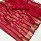 STORI Red Silk Saree Online