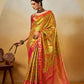STORI Gold Dharmavaram Saree