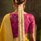 STORI Turmeric Yellow Silk Saree
