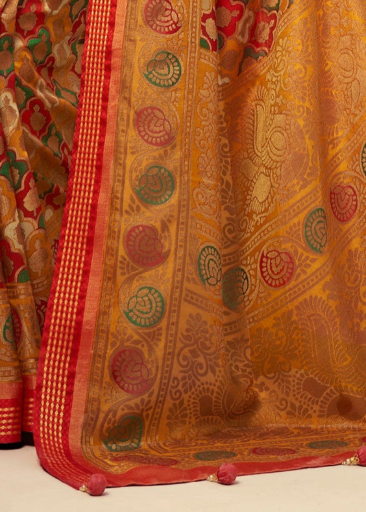 STORI Multicolor Saree for women
