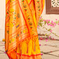 Turmeric Yellow Paithani Silk Saree