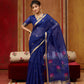 STORI Blue Soft Mul Cotton Saree