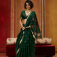STORI Green Soft Mul Cotton Saree