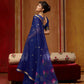 STORI Blue Soft Mul Cotton Saree