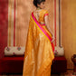 STORI Yellow Soft Silk Saree