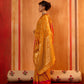 STORI Yellow Soft Silk Saree