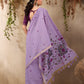 STORI Purple Handloom Saree
