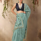 Misty Sea Green Munga Cotton Saree