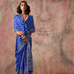 STORI Blue Lotus Ready Saree