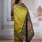 Mehendi Green Patola Silk Saree