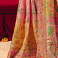 Blush Pink & Beige Woven Banarasi Silk Saree