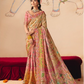 STORI Butter Yellow  Woven Banarasi Silk Saree
