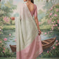 Pastel Mint Tissue Saree