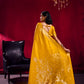 STORI Mustard Yellow Soft Silk Saree