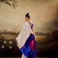 STORI Satin Crepe Silk Saree