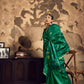 STORI Green Silk Saree With Patola Motifs