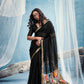 Black Munga Silk Saree