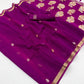 STORI Magenta  Munga Silk Saree