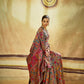Grey Kashmiri Handloom Woven Munga Cotton saree