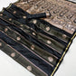 Black Pure Satin Silk Saree