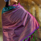 Dual Green Pochampally Handloom Silk Saree