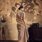 Lavender Mauve Handloom Woven Silk Saree
