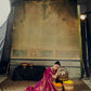  STORI Rani pink Handloom Silk Saree