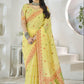 By Yellow Silk Saree Online-STORI
