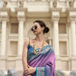 Purple Banarasi Saree Shop Online STORI