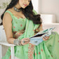 Shop Green Silk Saree Online-STORI