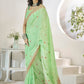 Shop Green Silk Saree Online-STORI