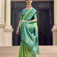 Green Banarasi Saree Shop Online STORI