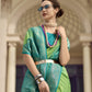 Green Banarasi Saree Shop Online STORI